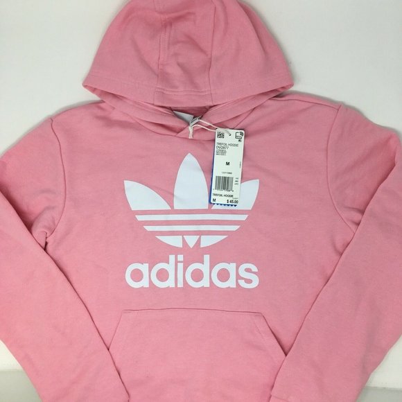 adidas kids trefoil hoodie